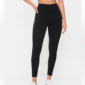 Old Navy Black High-Waist Active Go Dry Leggings